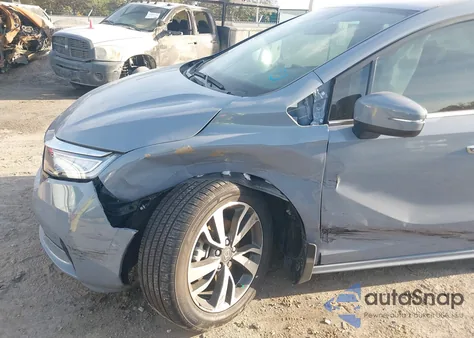 2023 Honda Odyssey Touring из США, поврежденный, VIN 5FNRL6H85PB073632